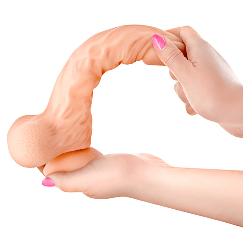 Dildo Réaliste, Prépuce & Ventouse - Real Jo 17,5cm | Real Body
