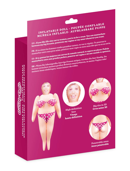 Poupée Gonflable Femme Ronde 3XL - Amber | Candy Dolls