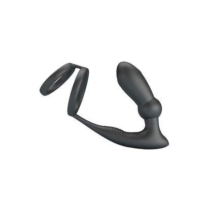 Stimulateur de prostate & Anneau Double - Emoni | 12 Modes de Pulsations & de Vibrations Pretty Love Sensations plus