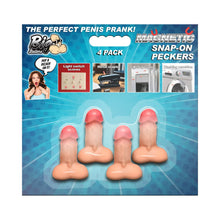 Cadeau Humoristique Adulte - Magnetic Snap-On Peckers | 4 Mini Pénis