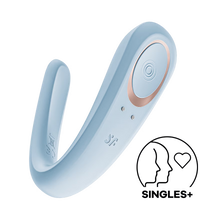 Vibrateur pour Couples - Satisfyer Double Classic | Double Stimulation Clitoris & Point G Satisfyer Sensations plus