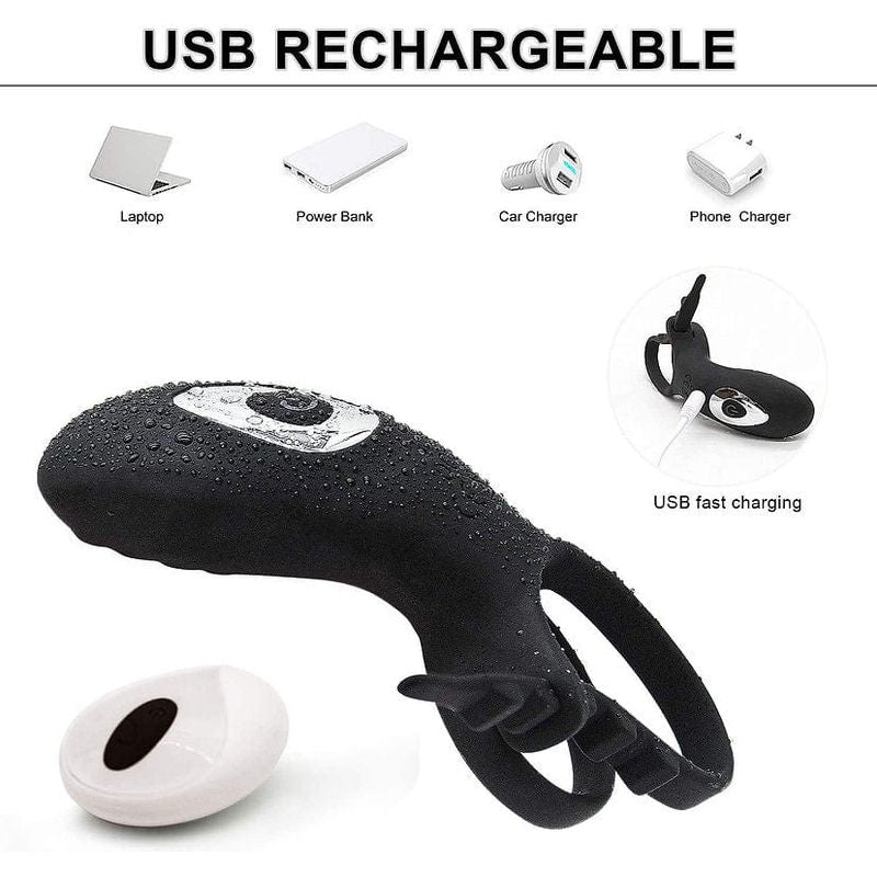 Anneau d'érection à distances - Penis Ring | Vibrant & Ajustable Secwell Sensations plus