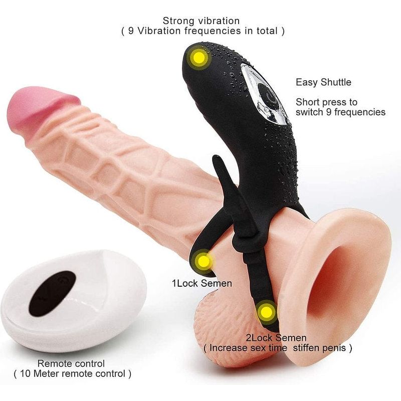 Anneau d'érection à distances - Penis Ring | Vibrant & Ajustable Secwell Sensations plus