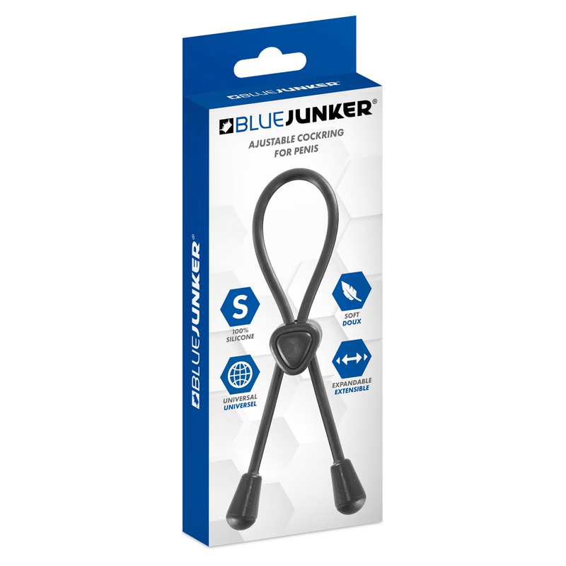 Anneau d’Érection - Blue Junker | Ajustable à Boucle Confort Performance & Contrôle Sensations Plus Sensations plus
