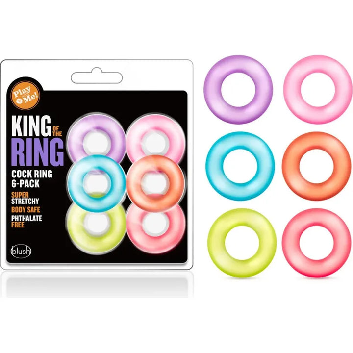 Anneau D'érection - Blush Novelties - Play With Me - King Of The Ring Blush Novelties Sensations plus