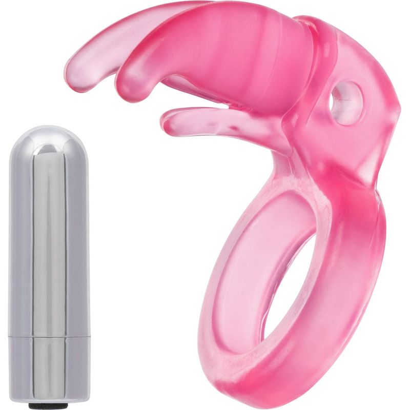 Anneau D'érection Vibrant - CalExotics - Triple Clit Flicker CalExotics Sensations plus