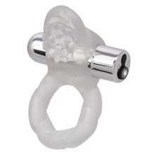 Anneau D'érection Vibrant Rechargeable Nubby Lover's Delight |  10 fonctions de vibration, pulsation CalExotics Sensations plus