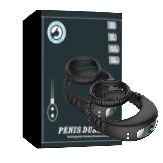 Anneau d'érection vibrant - Secwell - Dual Ring Vibrating Penis Ring Secwell Sensations plus