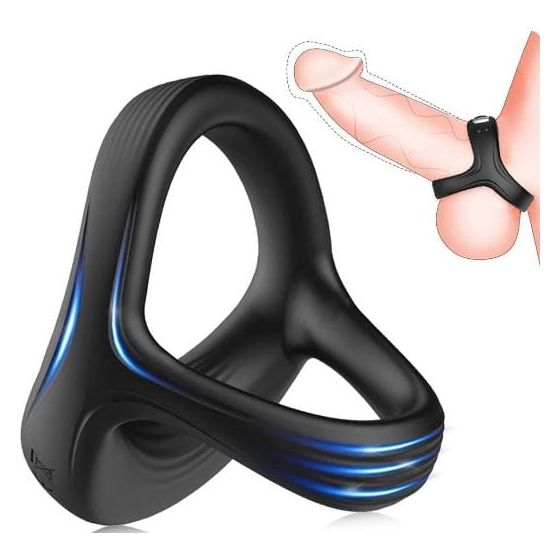 Anneau d'érection vibrant - Secwell - Penis Dual Ring Secwell Sensations plus