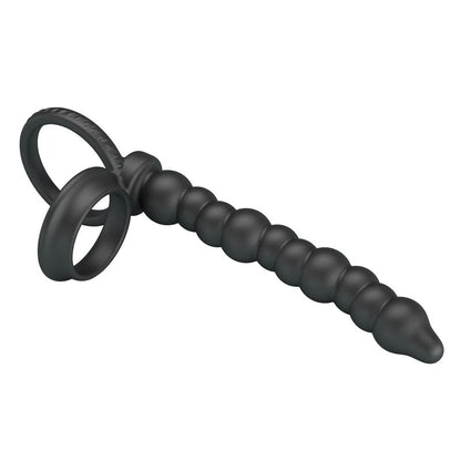 Anneau Double Pénétration - Pretty Love Dillion | Double Cockring avec Chapelet Anal Pretty Love Sensations plus