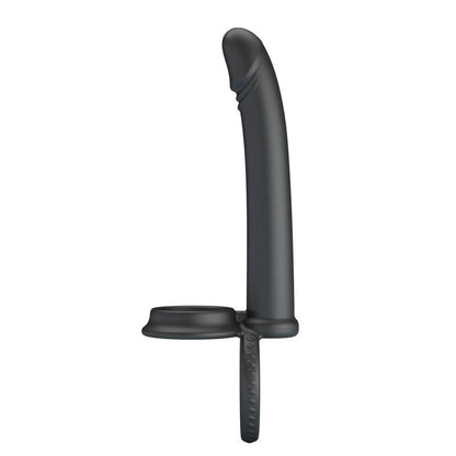 Anneau Double Pénétration - Pretty Love Moses | Double Cockring avec Dildo Anal Réaliste Pretty Love Sensations plus