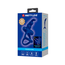 Anneau Double Vibrant avec Lapin - Luchito Pretty Love | Plaisir Partagé pour Couple Pretty Love Sensations plus