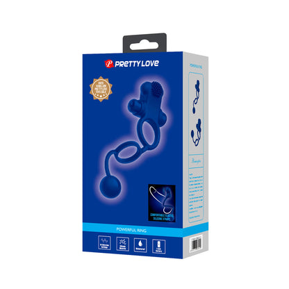 Anneau double vibrant – Pretty Love Remington | 10 modes, poids 50 g & Maintien l'Érection Pretty Love Sensations plus