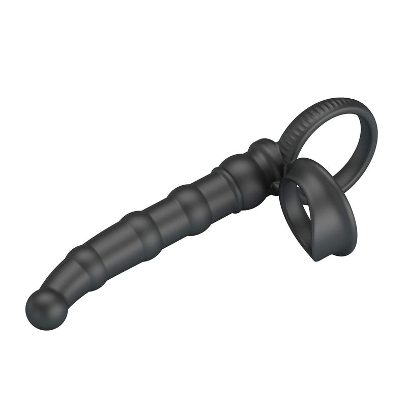 Anneau Vibrant Double Pénétration - Pretty Love Tatum | Double Cockring avec Dildo Anal Pretty Love Sensations plus