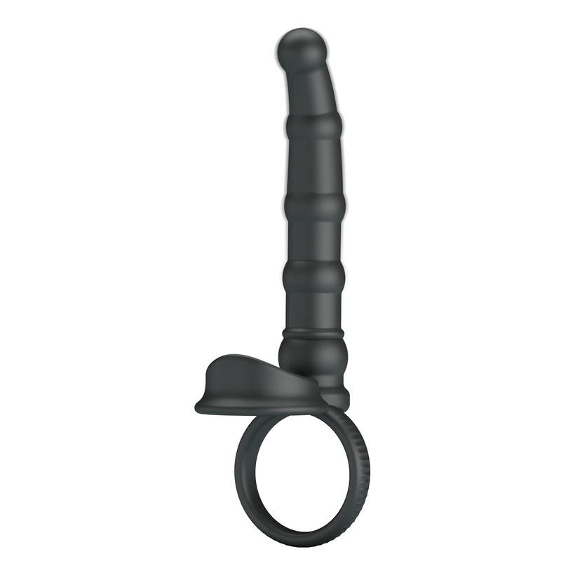 Anneau Vibrant Double Pénétration - Pretty Love Tatum | Double Cockring avec Dildo Anal Pretty Love Sensations plus