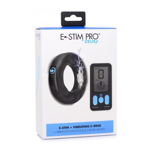 Anneau Vibrant & Électrostimulation - Zeus E-Stim Pro | Contrôle Sans Fil Zeus Sensations plus