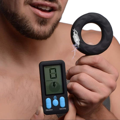 Anneau Vibrant & Électrostimulation - Zeus E-Stim Pro | Contrôle Sans Fil Zeus Sensations plus