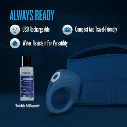 Anneau Vibrant - Performance Plus Flex Pro | Érections Fermes & Stimulation Clitoridienne Blush Novelties Sensations plus