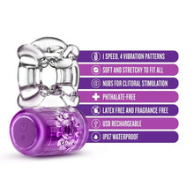 Anneau vibrant - Play With Me Pleaser | Blush Novelties Blush Novelties Sensations plus