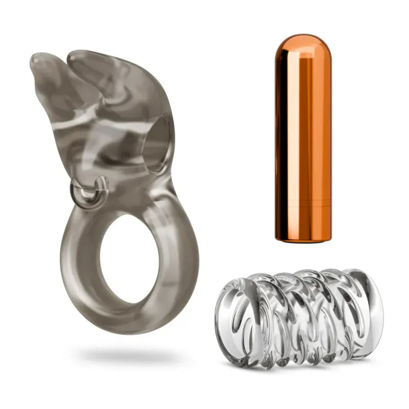 Anneau Vibrant Rechargeable - Stay Hard | Forme de Taureau Blush Novelties Sensations plus