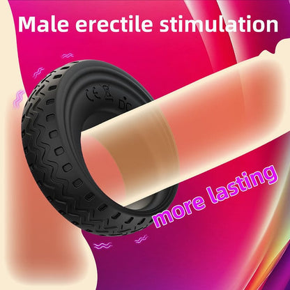 Anneau Vibrant Rechargeable - Whirlwind Tire Cock Ring | 10 Modes de Vibrations Puissant Secwell Sensations plus