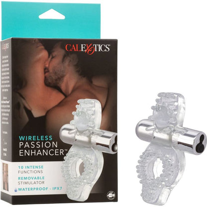 Anneau Vibrant Rechargeable – Wireless Passion | Double Stimulation CalExotics Sensations plus