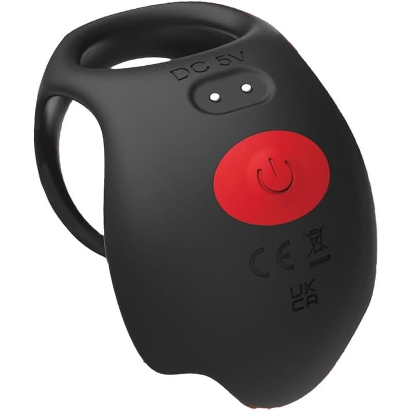 Anneau Vibrant & & Stimulant - Red Dot Cock Ring V3 | Stimule le Pénis & les Testicules Sensations Plus Sensations plus