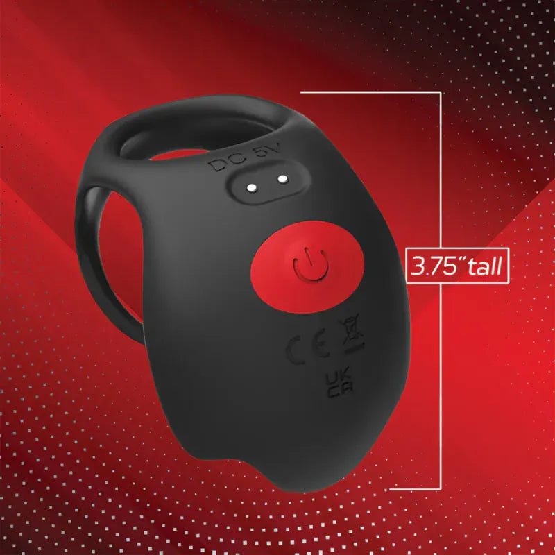 Anneau Vibrant & & Stimulant - Red Dot Cock Ring V3 | Stimule le Pénis & les Testicules Sensations Plus Sensations plus