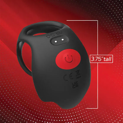 Anneau Vibrant & & Stimulant - Red Dot Cock Ring V3 | Stimule le Pénis & les Testicules Sensations Plus Sensations plus
