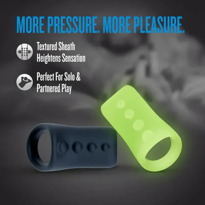 Anneaux Cockslings - Performance Plus Flare |  2 Anneaux en Silicone Dont 1 Phosphorescent Performance Plus Sensations plus