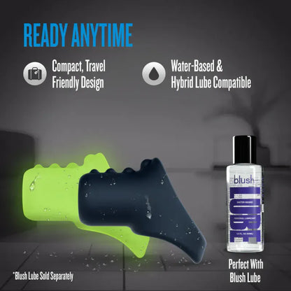 Anneaux Cockslings - Performance Plus Flare |  2 Anneaux en Silicone Dont 1 Phosphorescent Performance Plus Sensations plus