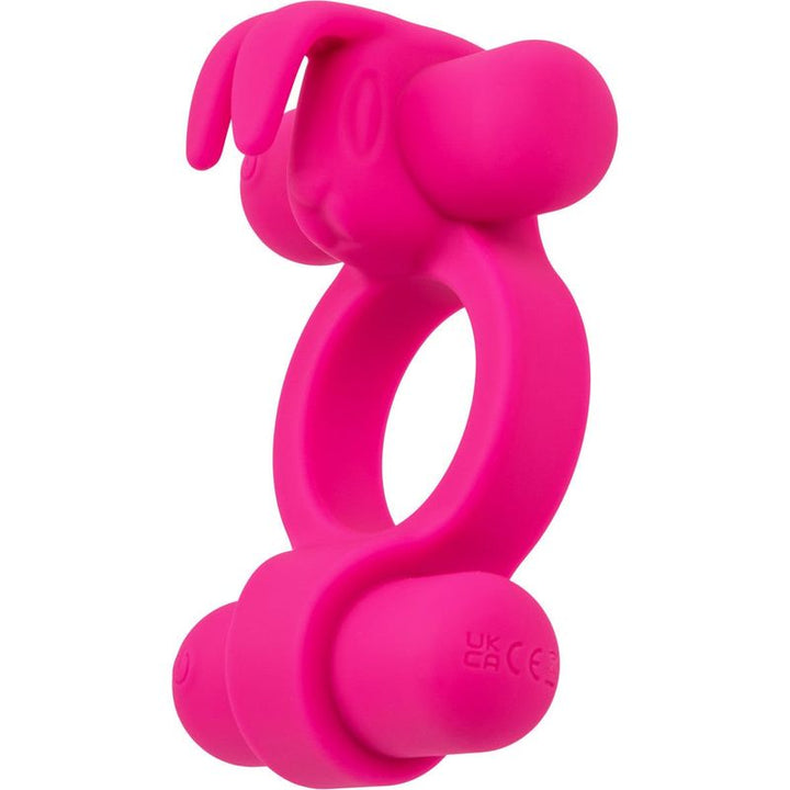 Anneaux d'érection vibrant - CalExotics - Silicone Rechargeable Rockin Rabbit CalExotics Sensations plus