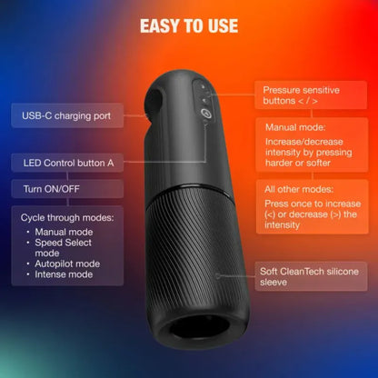 Masturbateur Rotatif 360° -  Orbit Rotating Stroker | Arcwave