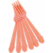 Bachelorette - Ensemble de 6 Fourchettes à pénis sexy - Sexy Fork Set Sensations Plus Sensations plus