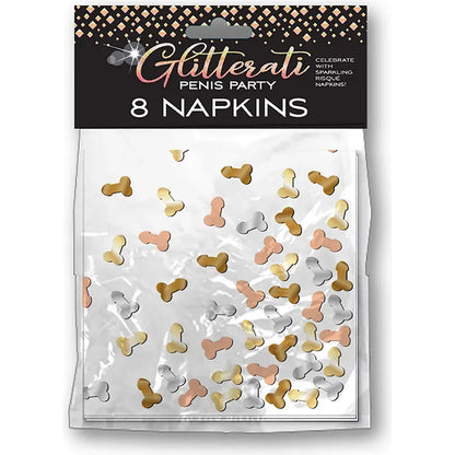 Bachelorette - Glitterati - Napkins Ozzé Créations Sensations plus