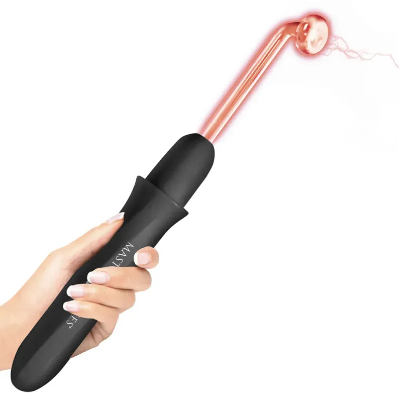 Baguette Violette E-Stim - Electrawand Rechargeable | 4 Électrodes Master Series Sensations plus