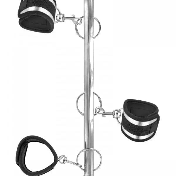 Barre de Soumission - FetishTentation | Ensemble BDSM de 4 Menottes Ajustables FetishTentation Sensations plus