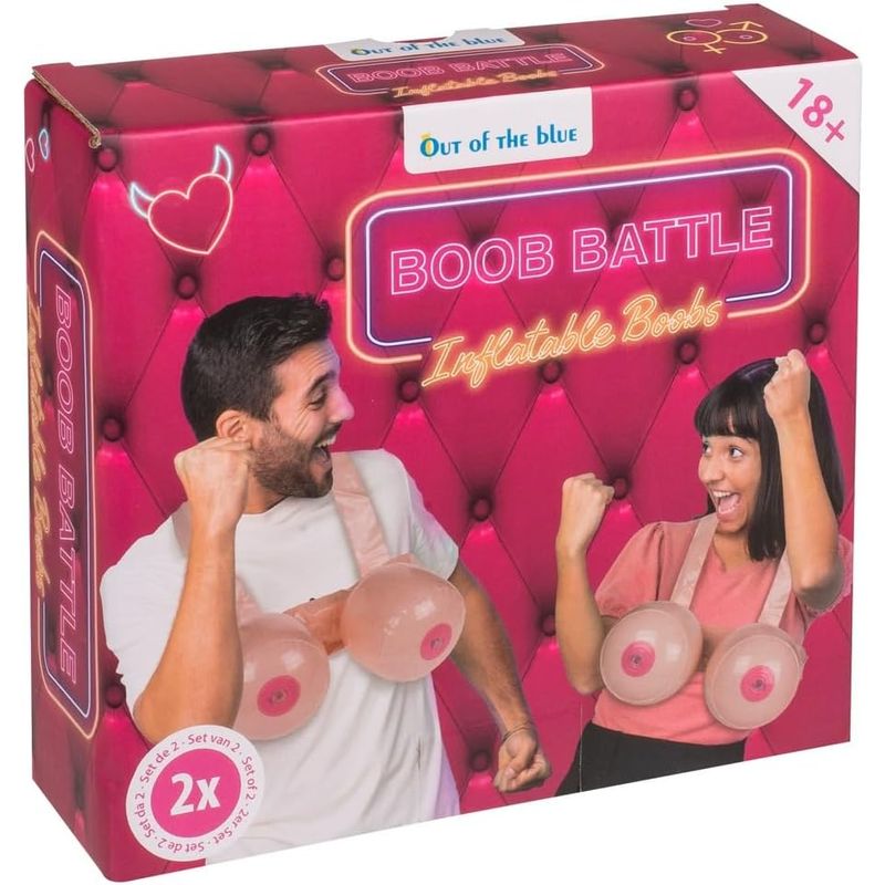 Bataille de Seins Gonflables - Boob Battle | Jeu de Duel Seins Contre Seins Entre Amis Out of the blue Sensations plus