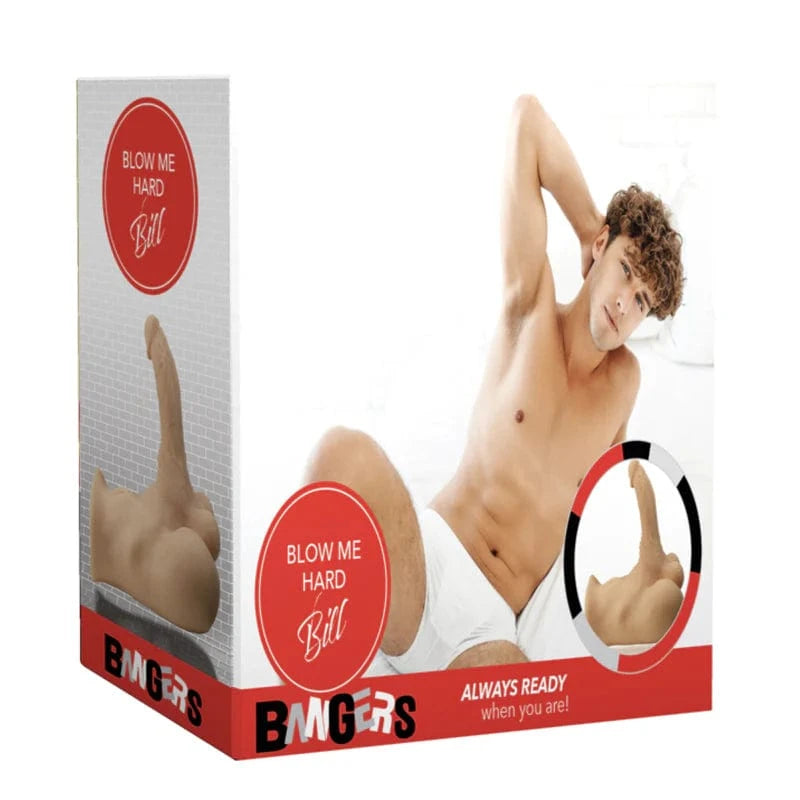 Blow Me Hard Bill Masturbator | Masturbateur Ultra Réaliste pour Homme Bangers Sensations plus