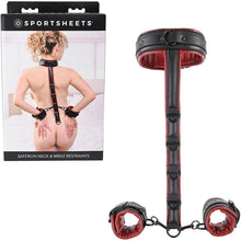 Bondage - Sportsheets - Saffron Neck & Wrist Restraints Sportsheets Sensations plus