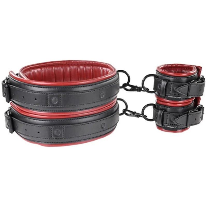 Bondage - Sportsheets - Saffron Thigh & Wrist Cuff Set Sportsheets Sensations plus