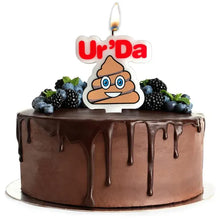 Bougie d’Anniversaire - Ur’ Da SH*T Candle | Design d’Emoji Souriant Little Genie Sensations plus