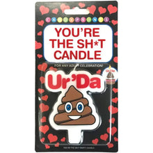 Bougie d’Anniversaire - Ur’ Da SH*T Candle | Design d’Emoji Souriant Little Genie Sensations plus