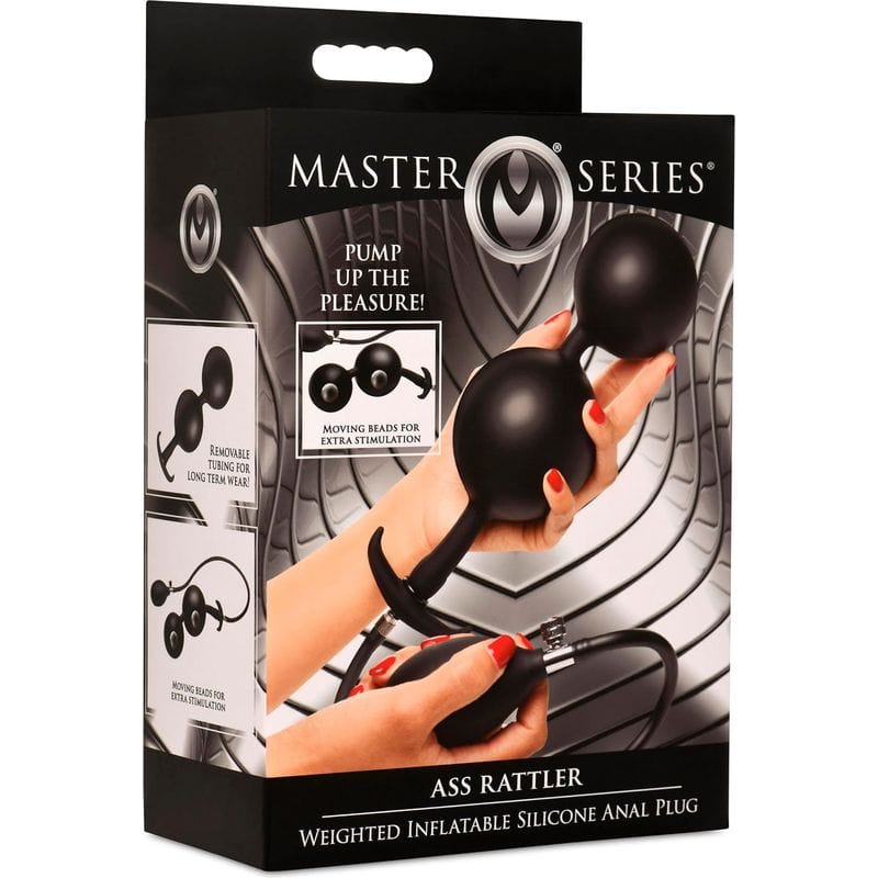 Boules Anal Gonflable - Master Series - Ass Rattler Inflatable Plug Sensations Plus Sensations plus