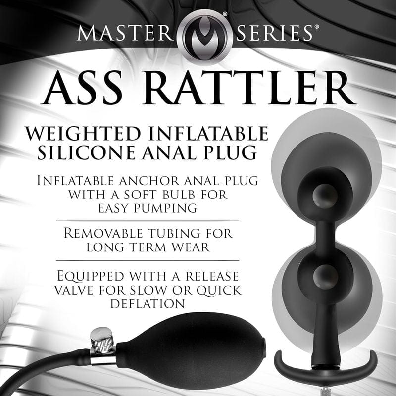 Boules Anal Gonflable - Master Series - Ass Rattler Inflatable Plug Sensations Plus Sensations plus