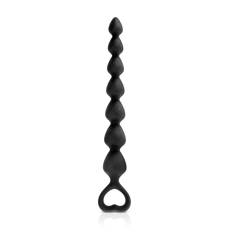 Boules anales en Silicone - Glamy Back Love 18 cm | Chapelet 7 Niveaux Glamy Sensations plus