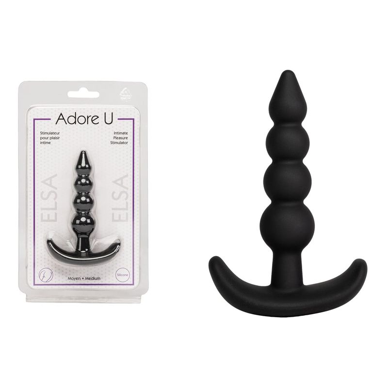 Boules Anales Graduelles en Silicone - Elsa  4 Formats | Adore U Anal Adore U - Anal Sensations plus