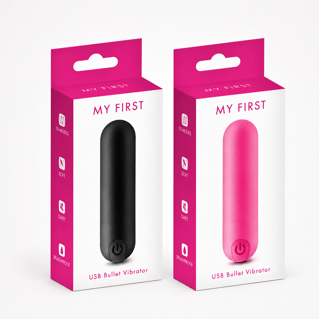 Bullet Vibrant Rechargeable - My First | Mini Vibromasseur 10 Modes My First Sensations plus