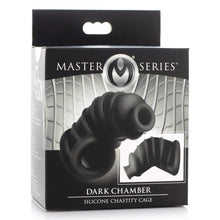 Cage de Chasteté en Silicone - Dark Chamber | Souple, Discrète & Confortable Master Series Sensations plus