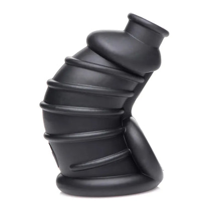 Cage de Chasteté en Silicone - Dark Chamber | Souple, Discrète & Confortable Master Series Sensations plus